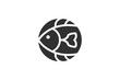 © Dipta - Fish symbol is shown inside a circle shape image