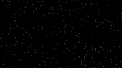 Wall Mural - rain drops on a black background