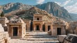 Historical tombs from a bygone civilization