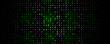 © artyway - Green lightning bolts glowing on black. Electric energy pattern for power, tech, neon digital themes, wallpapers, or speed concept designs. Vector illustration