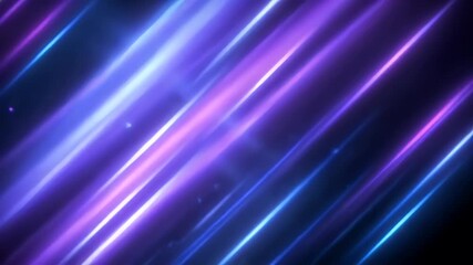Wall Mural - bold glowing light bursts and diagonal neon lines creating energetic motion