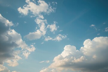 Wall Mural - partially cloudy skies with patches of blue