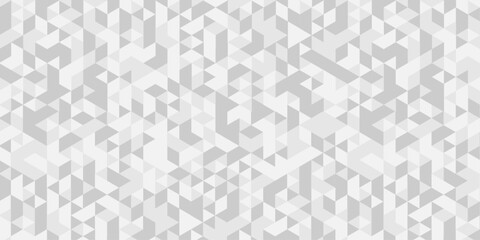 Wall Mural - geometric white, gray cube square low polygon texture wallpaper. abstract surface creative diamond p