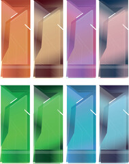 ABSTRACT BACKGROUND ARTISTS WITH GEOMETRIC, MODERN AND FUTURISTIC DESIGN