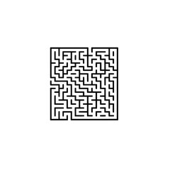 Complex Square Maze - A Challenging Navigation Puzzle.