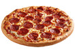 © Items - Round pizza with pepperoni and cheese