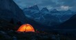 © Luis - Nighttime Camp in Majestic Mountains