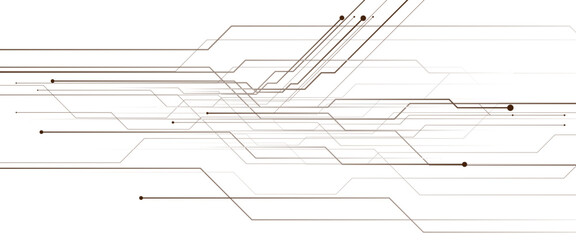 Wall Mural - vector abstract digital technology with line digital technological for web banner background