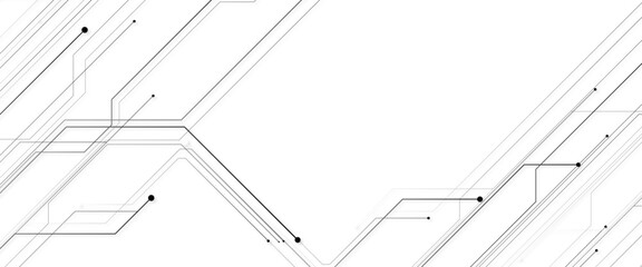 Wall Mural - vector abstract design element with geometric background of pattern with a circuit.