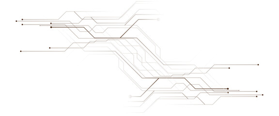 Wall Mural - vector abstract digital technology with line digital technological for web banner background