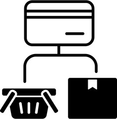 Canvas Print - cart payment