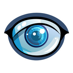 blue eye icon
