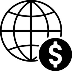 Wall Mural - international money
