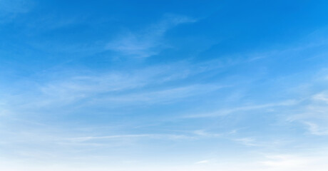Wall Mural - sky is blue and clear with  clouds