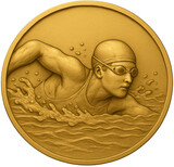 수영 계주 메달