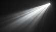 © Juwanyar - Illuminating Light Beam Against Black Background