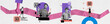 © deagreez - Panoramic full collection collage of happy schoolgirl schoolboy stand artificial intelligence prompt app e-learning technology
