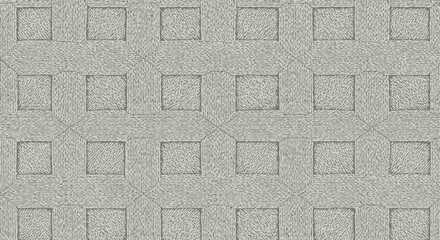 Abstract geometric pattern featuring a grid of subtle squares on a textured light gray surface, offering a versatile and modern background for various design applications