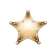 © KARIMA - Golden Star Badge Law Enforcement Symbol.