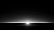 © Rizky - Monochrome sunrise over a flat horizon