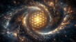 © Janya - A cosmic abundance artwork centered on sacred geometry