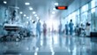 © Syarifuddin - Blurred hospital hallway with people