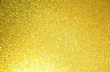Sparkling Yellow Luxury and Holiday Background