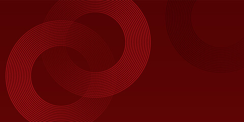 Wall Mural - Red abstract background. Dynamic shapes modern wallpaper