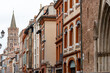 Views of Toulouse, city in southern France, Haute-Garonne department, Occitania region, centre of European aerospace industry with pink red bricks houses, travel destination