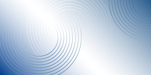 Wall Mural - Gradient abstract background with circular line patterns simple design modern