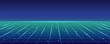 © Eka - Press Start Retro Video Game Background. Abstract grid background for retro digital video game screen.