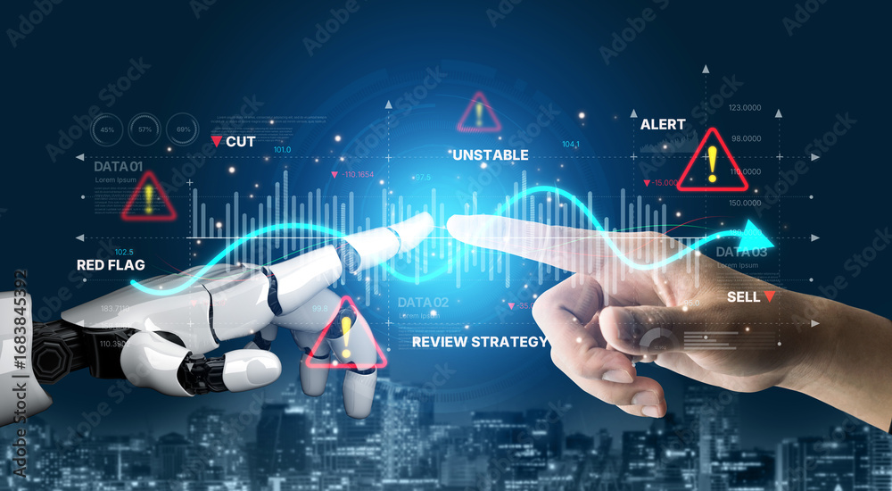 AI highlights economic risks through data-driven visuals, smart warning ...