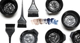 Professional Hair Coloring Tools and Swatches for Stylists and Artists