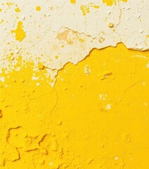 Wall Mural - Abstract yellow and white stone block texture, rough surface, contrast, blocks, yellow