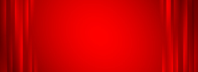 Wall Mural - bright red glowing lines background. abstract vertical gradient stripes wallpaper. ruby neon straigh