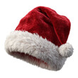 © Habiba - Photo of red santa hat with white fur trim isolated on transparent background