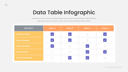  Data Table Infographic