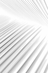 Wall Mural - abstract white architectural design