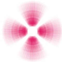 Wall Mural - Abstract red light burst design with glowing radial rays and dynamic energy effect. Futuristic digital artwork perfect for backgrounds, posters, and modern projects. Vibrant motion graphic with rad