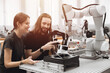 © Quality Stock Arts - Industry engineer working people working with robot machine in modern plant factory