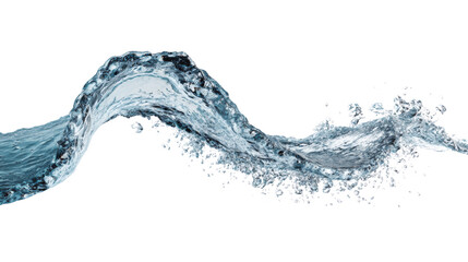 Wall Mural - Aquatic motion a mesmerizing flow, captured in high-resolution detail displaying pure refreshing