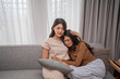 © Odua Images - Two close friends share a meaningful moment, offering each other comfort during a tough time