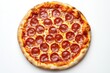 © AVR - A mouthwatering pepperoni pizza slice featuring ideal cheese stretch, beautifully showcased through dynamic food photography