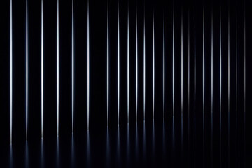 Abstract parallel lines and gradients creating a futuristic sci-fi data flow effect