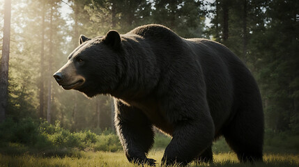 brown bear in the woods