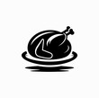 © mf_syauki - Roasted Turkey Silhouette – Thanksgiving Dinner Icon