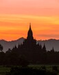 © kunci - Ancient temple at sunrise