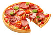 © Rawpixel.com - PNG Pizza salami food ham.