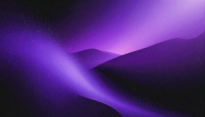 Wall Mural - Abstract Background Abstract Purple Mountain Landscape with a Starry Sky