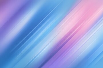 Wall Mural - Blue and purple gradient background, blurred light blue background with diagonal lines,